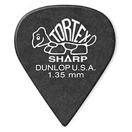 Dunlop 412P1.35 Tortex Sharp, 12pcs - Plectrum