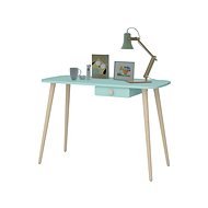 Danish Style Adel 110 cm, turquoise - Desk