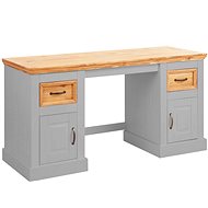 Danish Style Yvet 150 cm, gray - Writing Desk