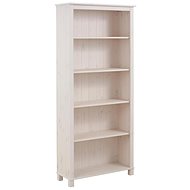 DANISH STYLE Apos, 171 cm, bílá - Knihovna