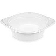 Wimex ECONOMY Bowl with Handles, 500ml, 156mm diameter, white - 100 pcs - Disposable Food Containers