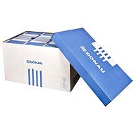 DONAU with lid, blue - Archive Box