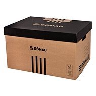 DONAU with Lid, 54.5 x 36.3 x 31.7cm, Brown - Archive Box