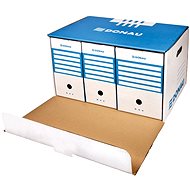 DONAU with front opening, blue - Archive Box