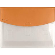 DONAU A4, 4 parts orange - Document Folder