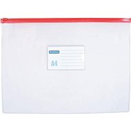 DONAU plastic, zippered, A4, clear, 1 pc - Document Folders