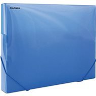 DONAU Propyglass A4 - Transparent, Blue - Document Folders