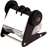 DONAU Swivel, black - 400pcs - Business Card Holder