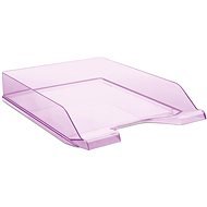 DONAU transparent/violet - Paper Tray