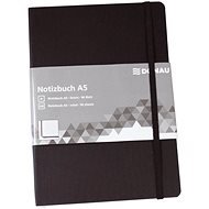 DONAU A5 96 Sheets, Lined, Black - Notebook