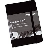 DONAU A6 96 Sheets, Squared, Black - Notebook
