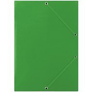 DONAU A4 Dokumentenmappe aus Karton - grün - Dokumentenmappe