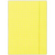 DONAU A4, žlté so štvorčekmi - Dosky na dokumenty