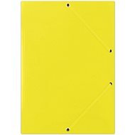 DONAU A4 karton, sárga - Iratrendező mappa