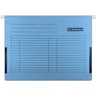 DONAU with side panels A4, blue - pack of 5 - Document Folders