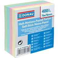 DONAU 76 x 76 mm, 400 sheets, pastel - Memo Pad