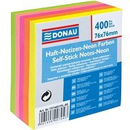 DONAU 76 x 76 mm, 400 Sheets, Neon - Sticky Notes