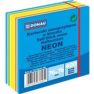 DONAU 76 x 76mm, 400 Sheets, Mix of Colours No. 3 - Memo Pad