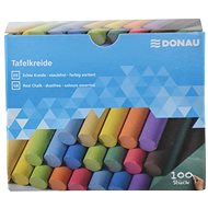 DONAU School Coloured Chalk - Pack of 100 - Chalk