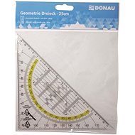 DONAU Triangle with 45/25cm, with Grip - Ruler