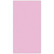 DONAU Pink, Paper, 1/3 A4, 235 x 105mm - Pack of 100 - Divider