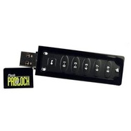 Corsair FlashDrive Padlock 2GB USB2.0 - ultrarychlý, numerická tlačítka, možnost zadání PIN - Flash Drive
