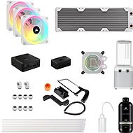 Corsair Hydro X Series iCUE LINK XH405i Custom Cooling Kit White - Water Cooling