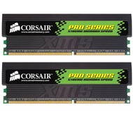 2GB (KIT 2x1GB) DDR 400MHz PC3200 CL2-3-3-6 Corsair TWINX XMS PRO Black BOX, LED diody - vhodné pro  - -
