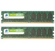 Paměťové moduly Corsair 1GB (KIT 2x512MB) DDR2 667MHz PC5400 CL5 - -