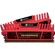 CORSAIR 16GB KIT DDR3 1600MHz CL10 Red Vengeance Low Profile - RAM