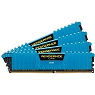Corsair Vengeance LPX 16GB (4x4GB) DDR4 DRAM 2666MHz C16 Memory Kit - Blue - RAM