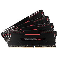 Corsair 32GB KIT DDR4 DRAM 2666MHz CL16 Vengeance LED - Red LED - RAM