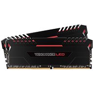 Corsair 32GB KDR DDR3 DRAM 3200MHz CL16 Vengeance LED - Red LED - RAM