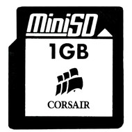 Paměťová karta Corsair Mini Secure Digital 1GB - Memory Card