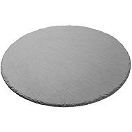 DOCHTMANN Slate plate for serving food, round 25 cm - Serving Board