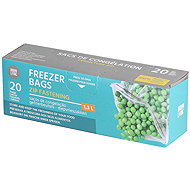 DOCHTMANN Food freezer bags 1,3 l, resealable, 20 pcs - Freezer Bags