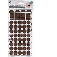 DOCHTMANN Set of felt pads brown 104 pcs - Adhesive Mount
