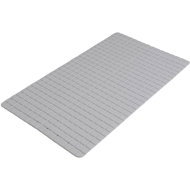 DOCHTMANN 69 × 39 cm light grey - Non Slip Bath Mat