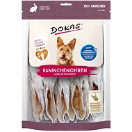 Dokas Rabbit ears with hair 180 g - Dog Treats