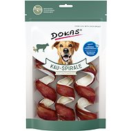 Dokas Spirals of cowhide wrapped with duck - 3 pcs - Dog Treats