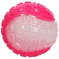 Dog Comets Dark Moon luminous ball pink M / 7,5 cm - Dog Toy Ball