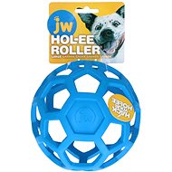 JW Hol-EE perforated ball 13 cm Large - blue - Dog Toy