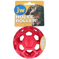 JW Hol-EE perforated ball 8 cm Small - red - Dog Toy