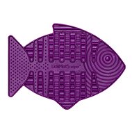 LickiMat Casper licking pad purple - Dog Toy