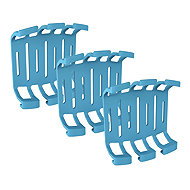 Dogtrace Fixing Clip for DOG GPS Ultra Tracker, Blue, 3 pcs - Filing Clip