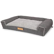 Dogeste corduroy bed XXL, grey - Pet Bed