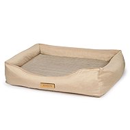 Dogeste orthopaedic corduroy bed XXL, beige - Pet Bed