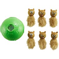 Nina Ottosson Interactive Dog Toy Snuffle and Treat Ball - Interactive Dog Toy