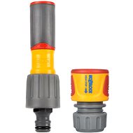 HOZELOCK Hose Nozzle 3 in 1 Plus & AquaStop - Garden Hose Nozzle
