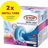STOP HUMIDITY Aero 360° AROMATHERAPY relaxing lavender 2 x 450 g replacement tablets - Dehumidifier
